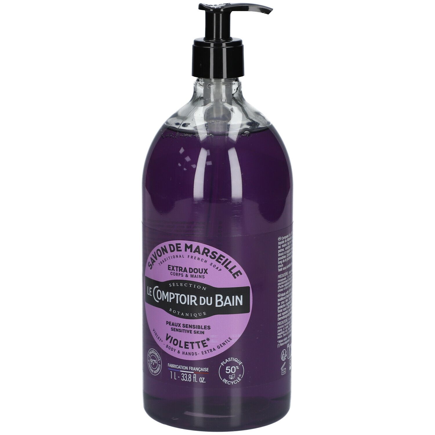 Le Comptoir du Bain Savon traditionnel de Marseille Violette - à partir de 6 ans