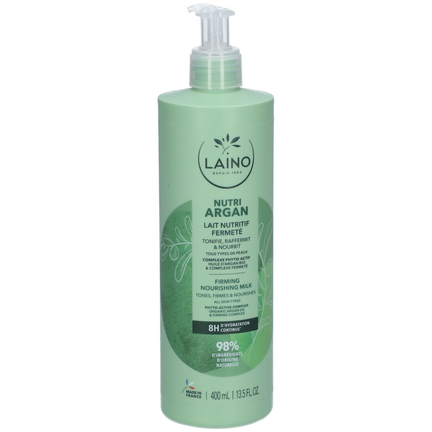 LAINO Lait Nutritif Fermeté Argan BIO