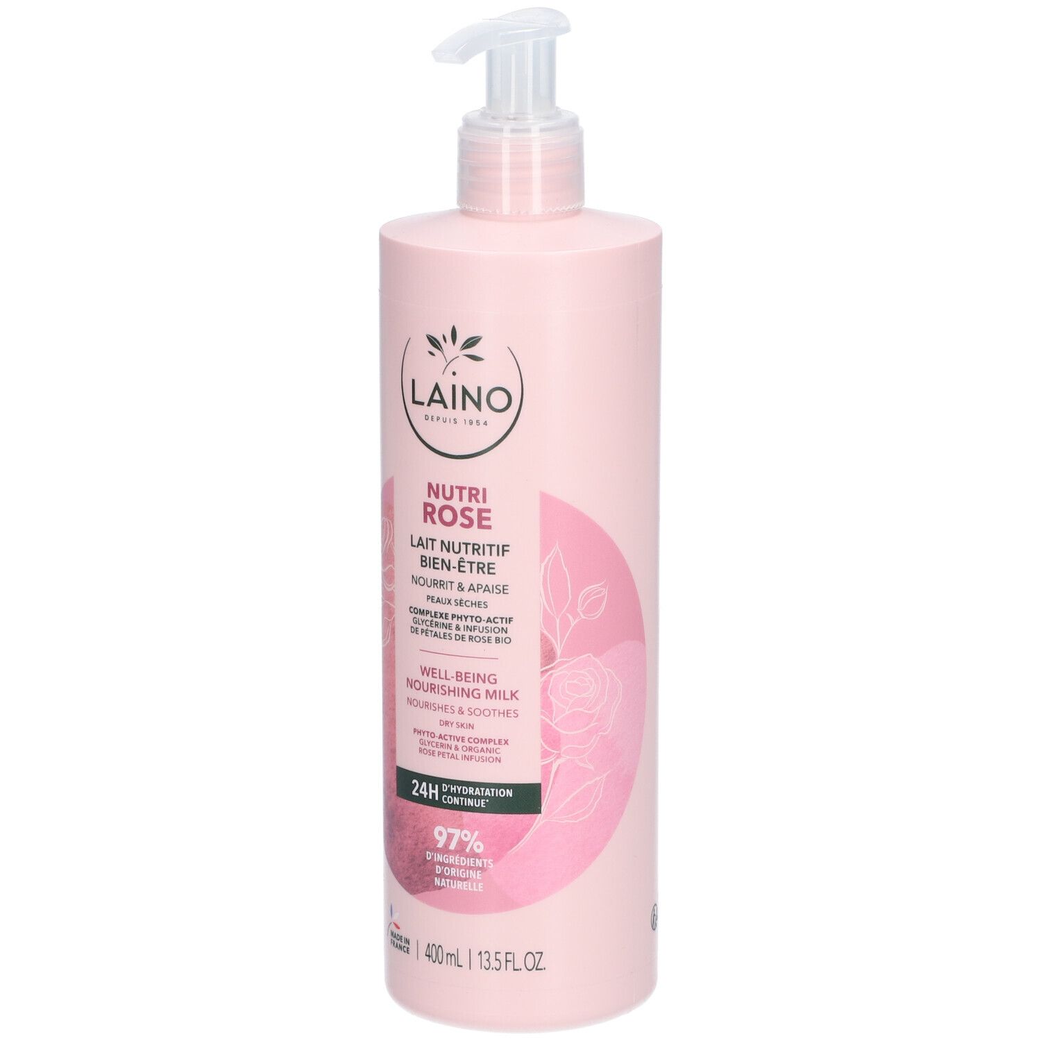 LAINO Lait Nutritif Bien-Être Rose