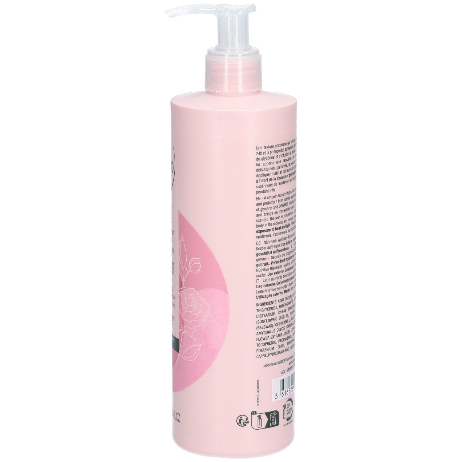LAINO Lait Nutritif Bien-Être Rose