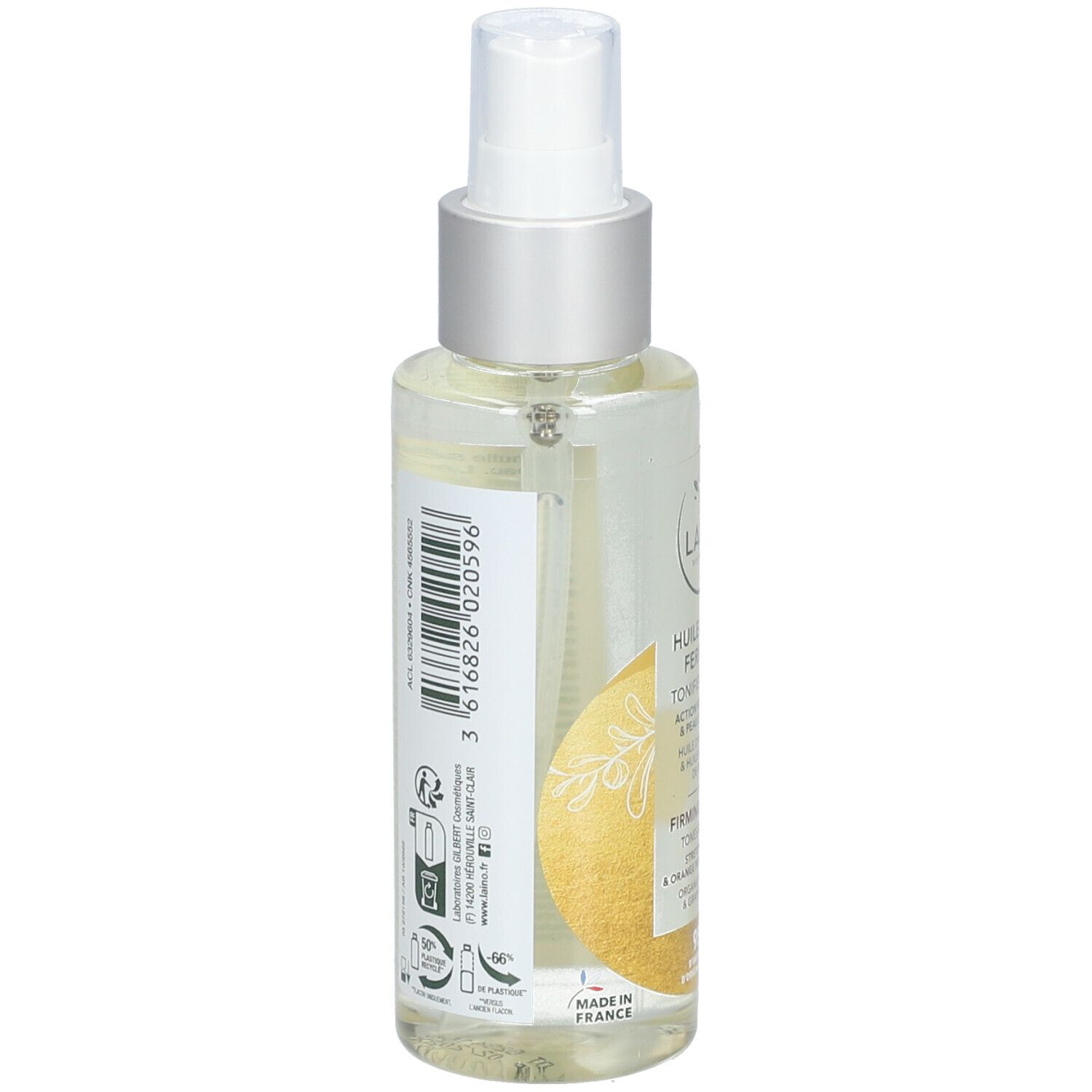 LAINO Huile Sèche Fermeté Argan Pépins de Raisin BIO