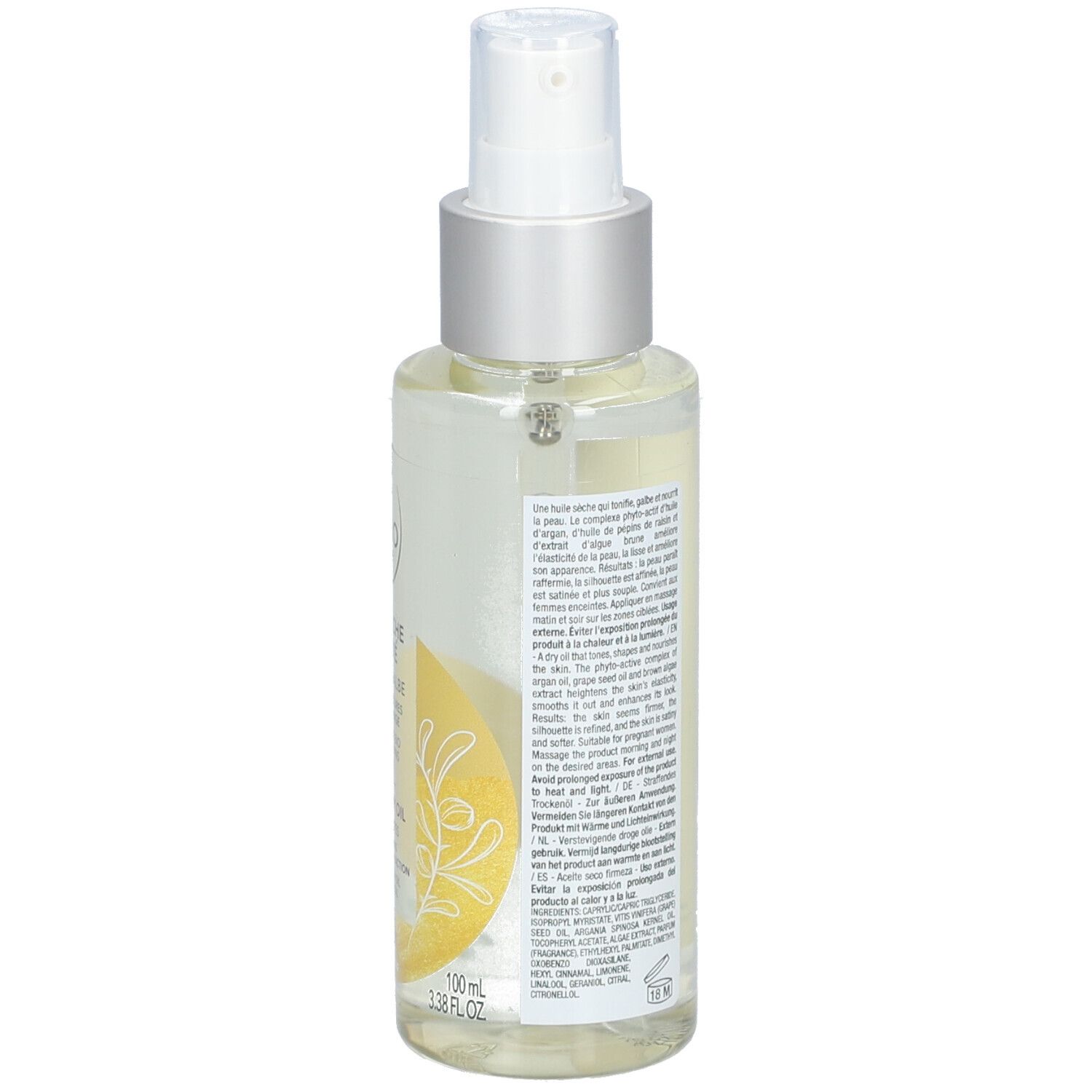 LAINO Huile Sèche Fermeté Argan Pépins de Raisin BIO