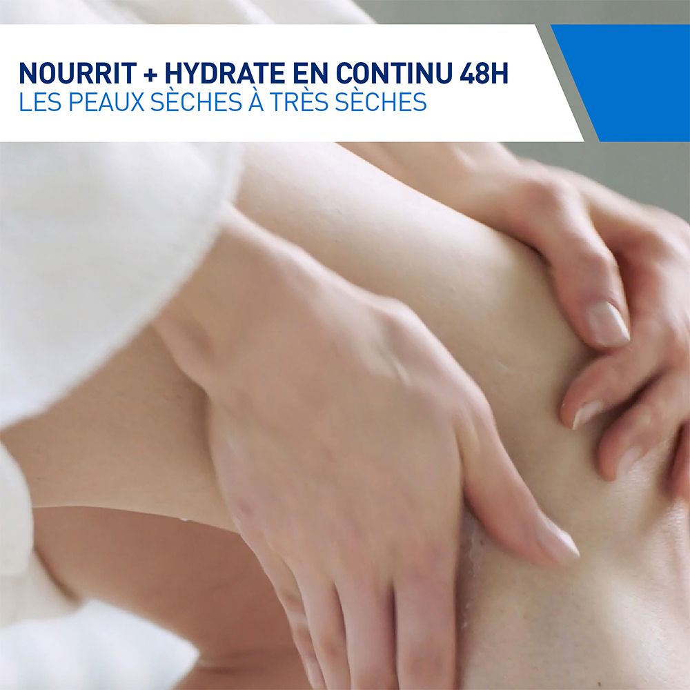 CeraVa Baume Hydratant + Crème Hydratante Visage pour les peaux sèches à très sèches