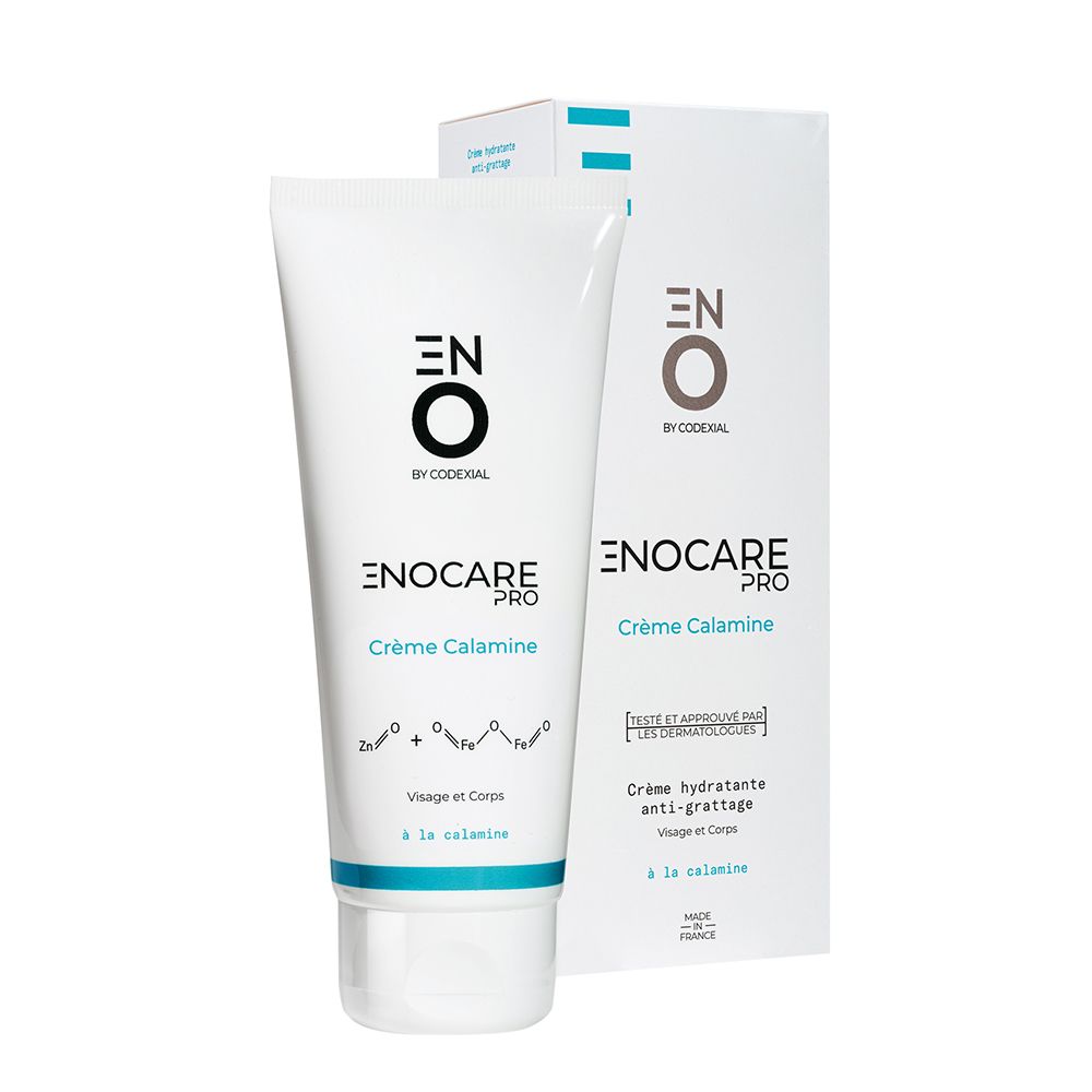 ENOCARE PRO CRÈME CALAMINE - Crème hydratante anti-grattage à la calamine.  - tube 200 ml