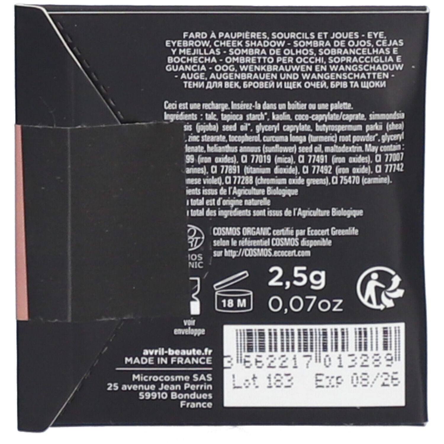 AVRIL Fard Multi-Usage - Étain irisé