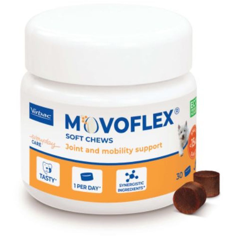 MOVOFLEX PETIT CHIEN - Bouchée tendre, aliment complémentaire chondroprotecteur, petit chi