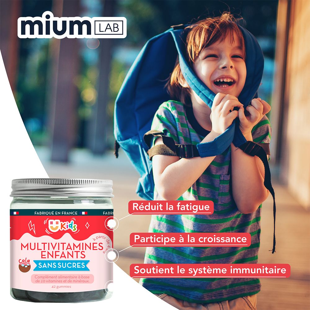 Mium Lab Gummies Multivitamines Enfants