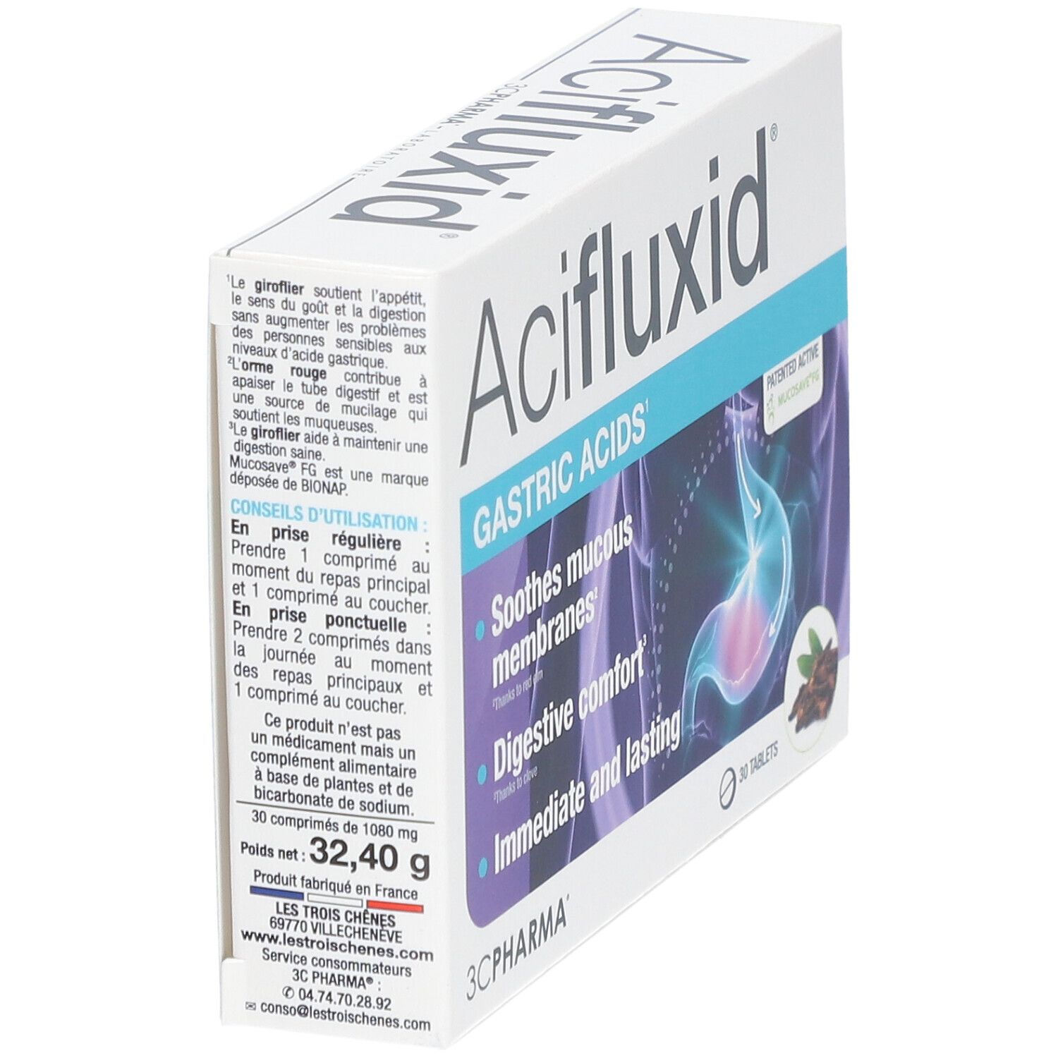 3C PHARMA Acifluxid® Acides gastriques
