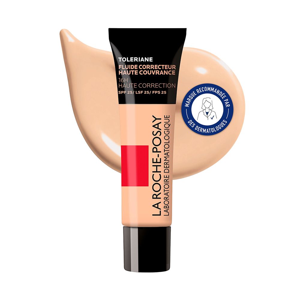 La Roche Posay Toleriane fluide correcteur haute couvrance 16H SPF25 30ml teinte 9
