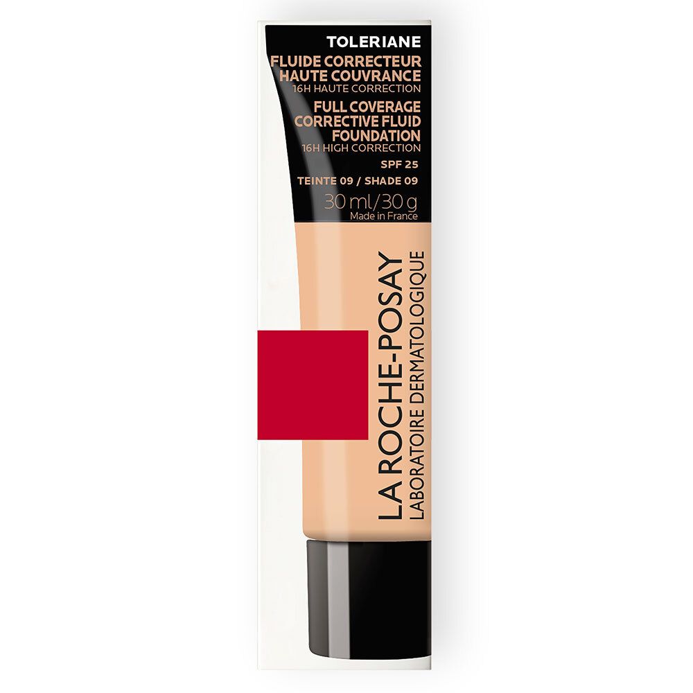 La Roche Posay Toleriane fluide correcteur haute couvrance 16H SPF25 30ml teinte 9