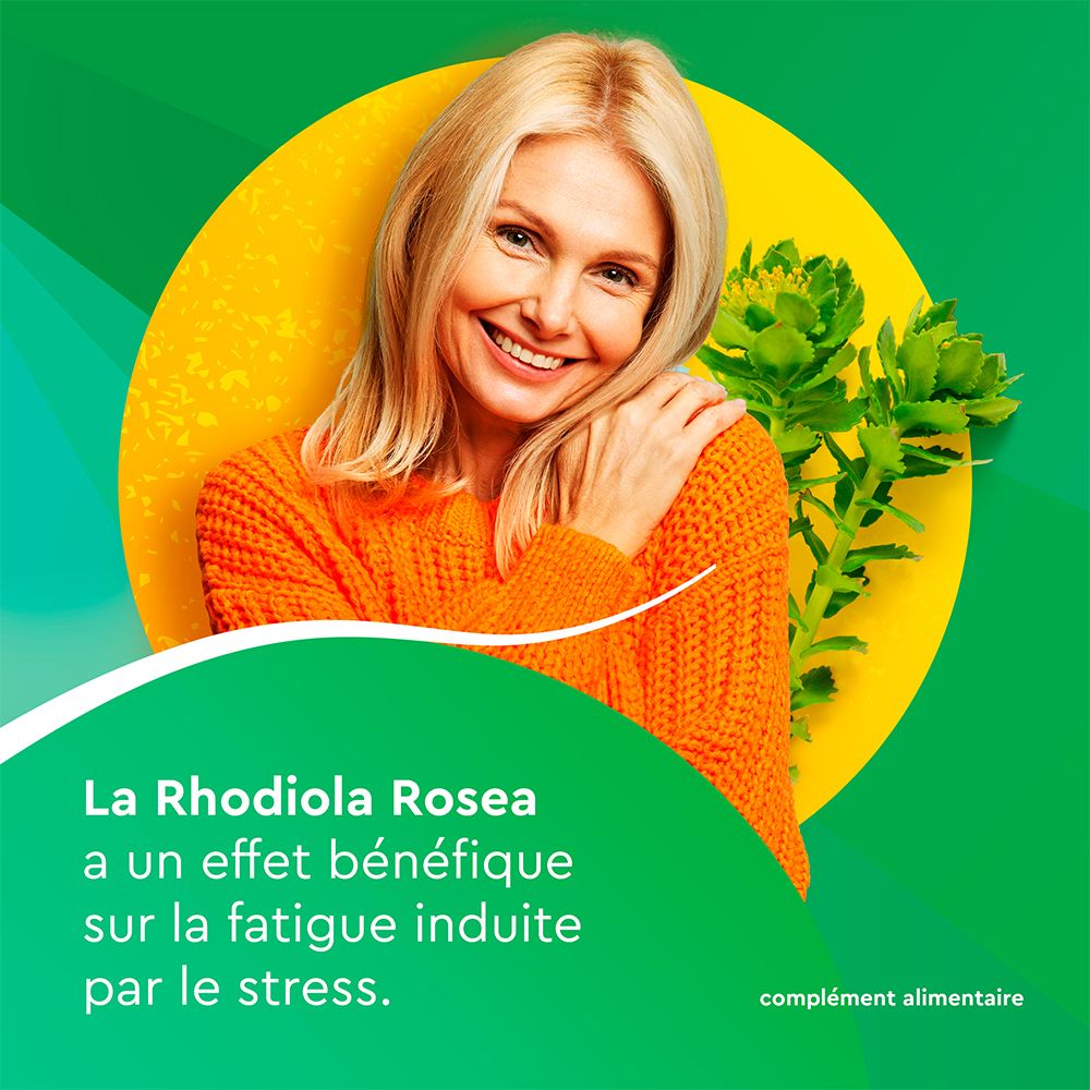 EuphytoseStress® Concentration -Stress ,difficulté de concentration - Bacopa Monnieri et Rhodiola Rosea 2 x 30 comprimés