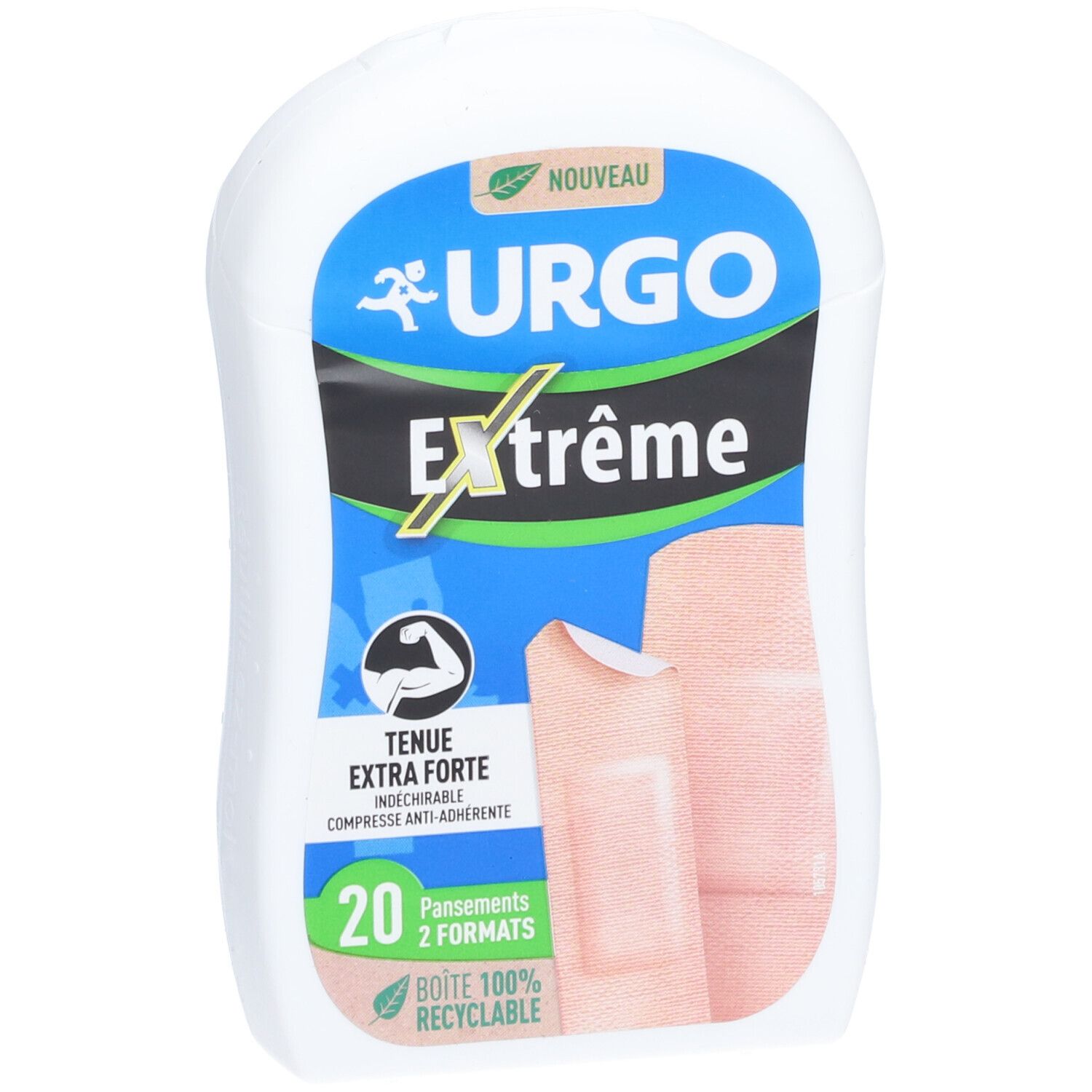URGO Extrême Pansement adhésif, fixation extraforte, prédécoupé
