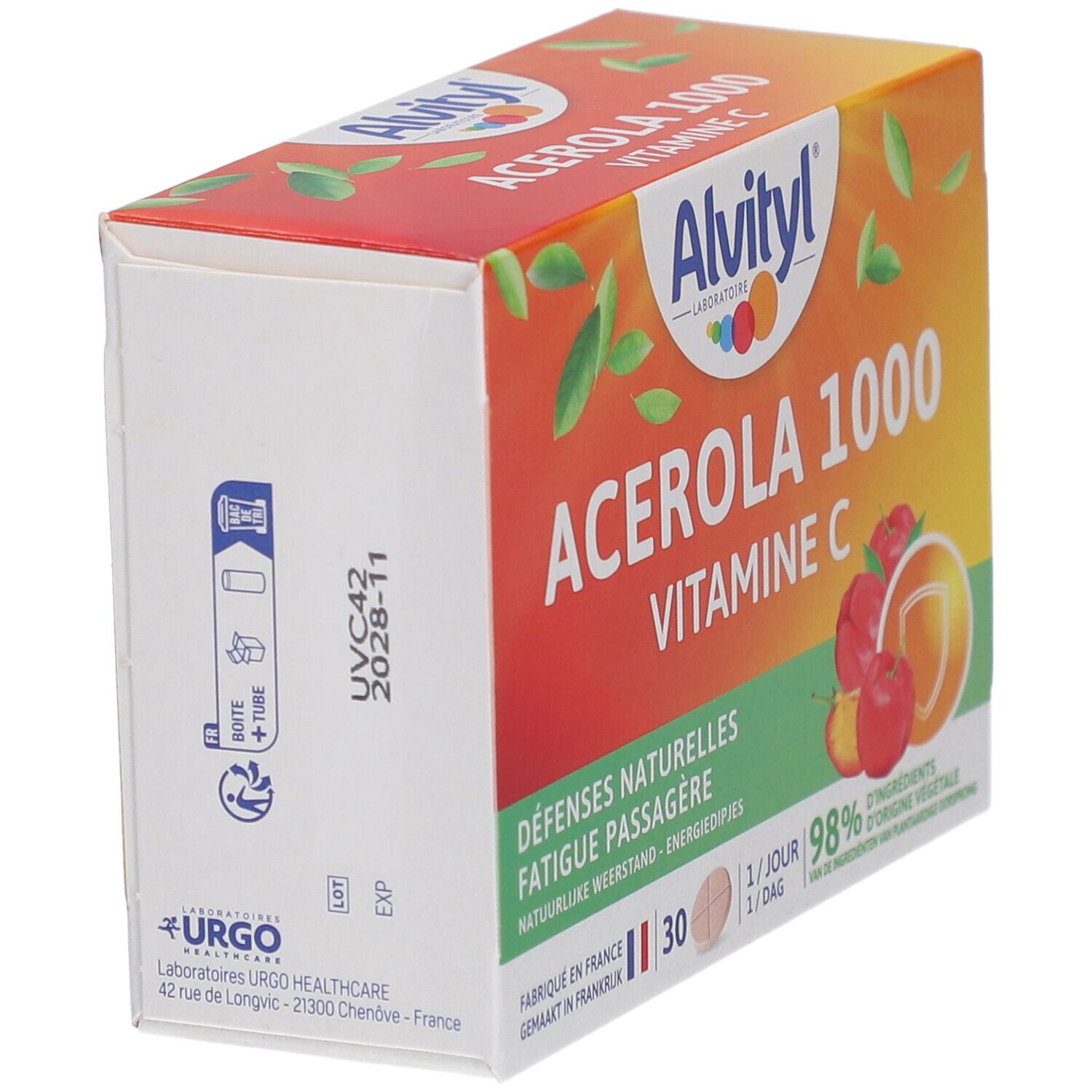 Alvityl Acérola 1000 Vitamine C