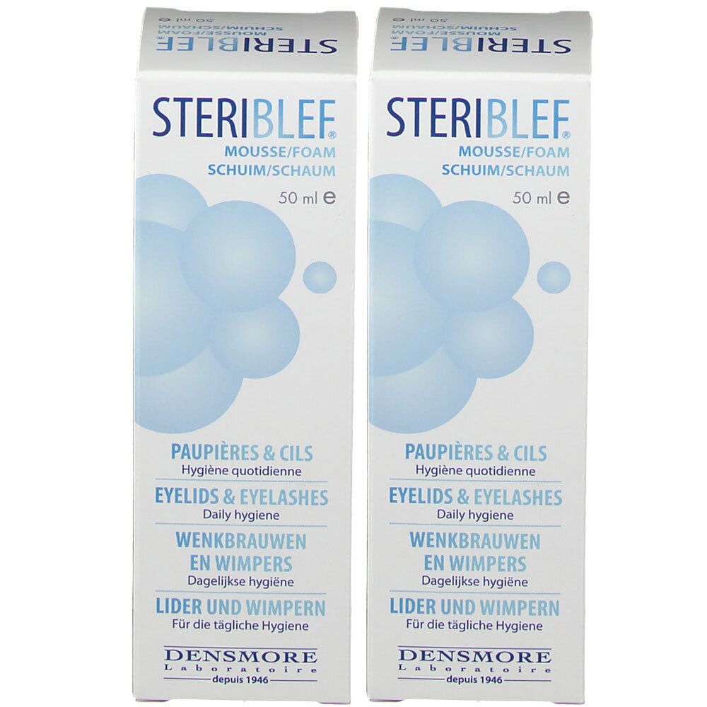 Steriblef® Mousse paupières & cils