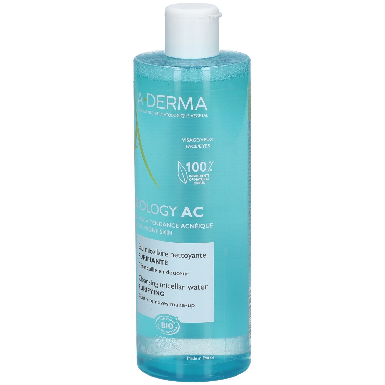 Eau Micellaire A-Derma Biology AC – 200ml – Nettoyant Peau Sensible à Tendance Acnéique – Neuf