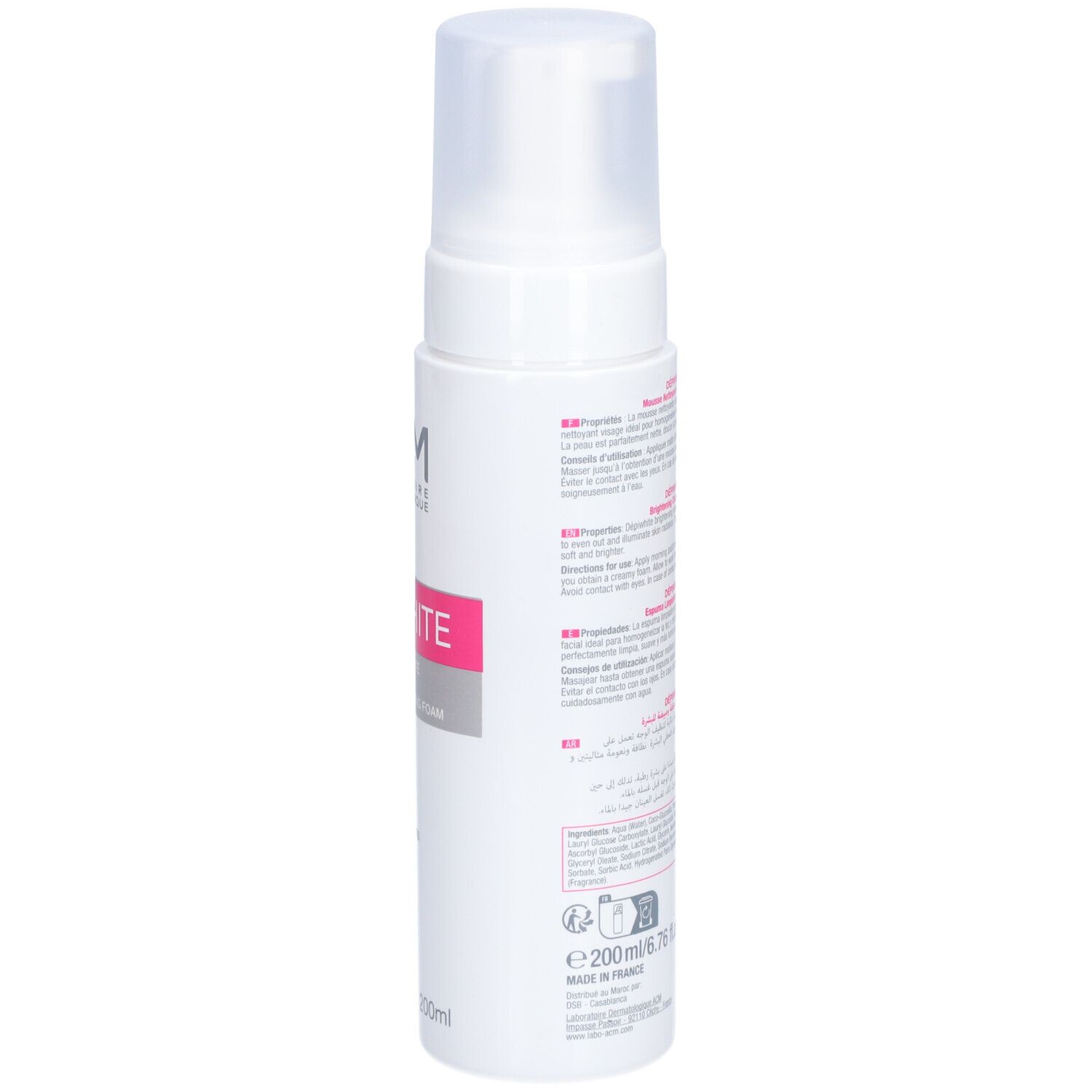 ACM Dépiwhite Mousse nettoyante éclarcissante