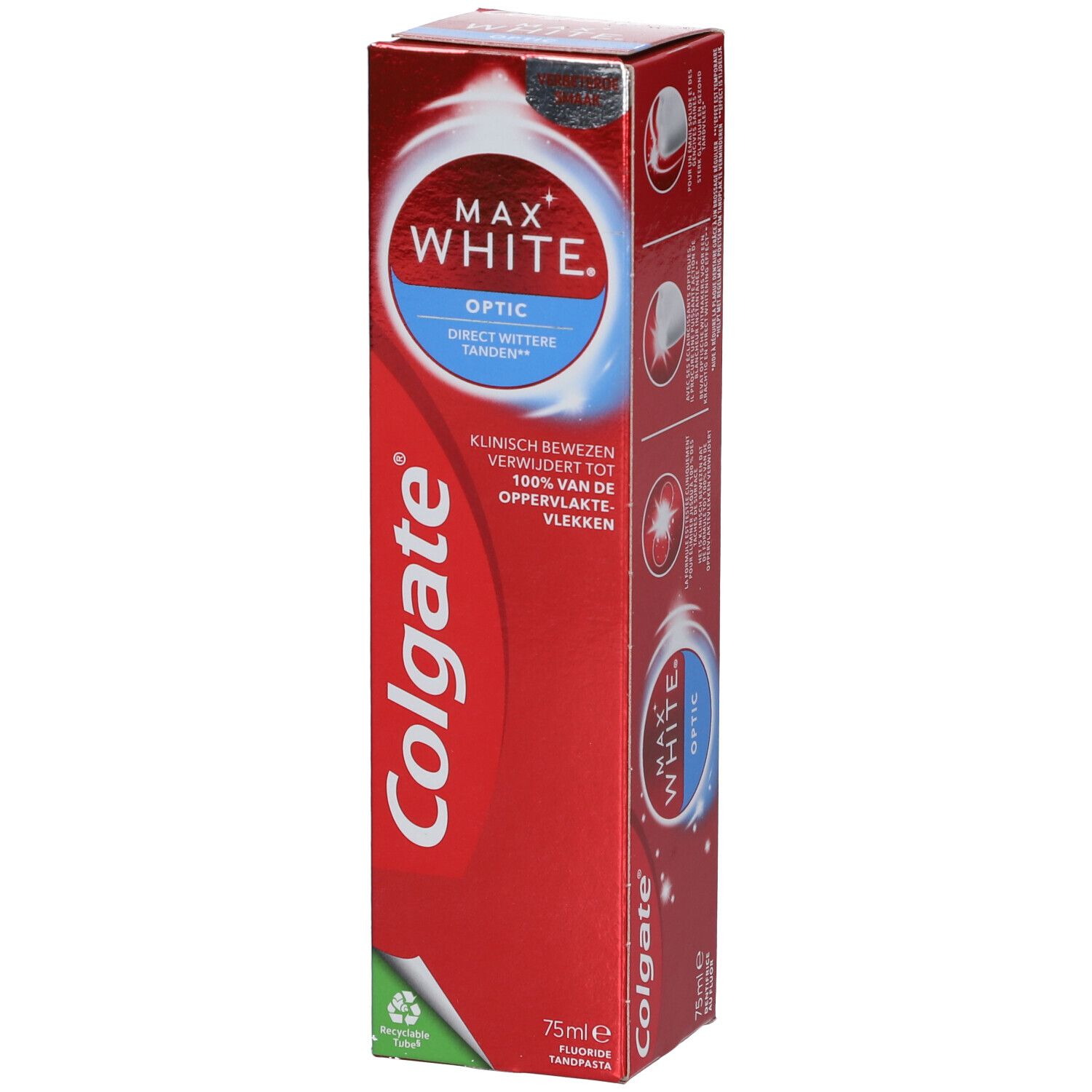Crema Dental Colgate Max White x 90 gr - farmaciasdelpueblo