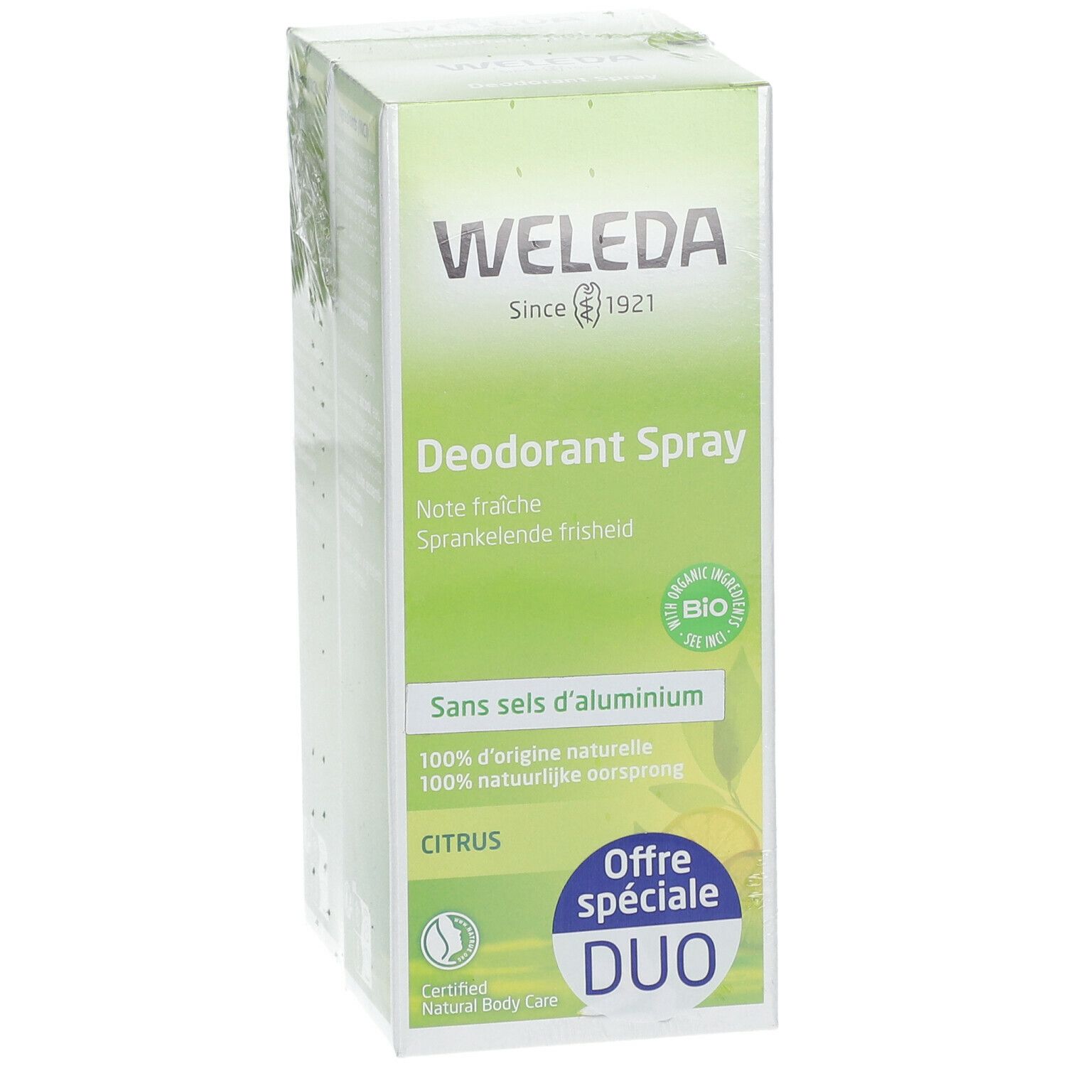 WELEDA Citrus Déodorant Spray Duo