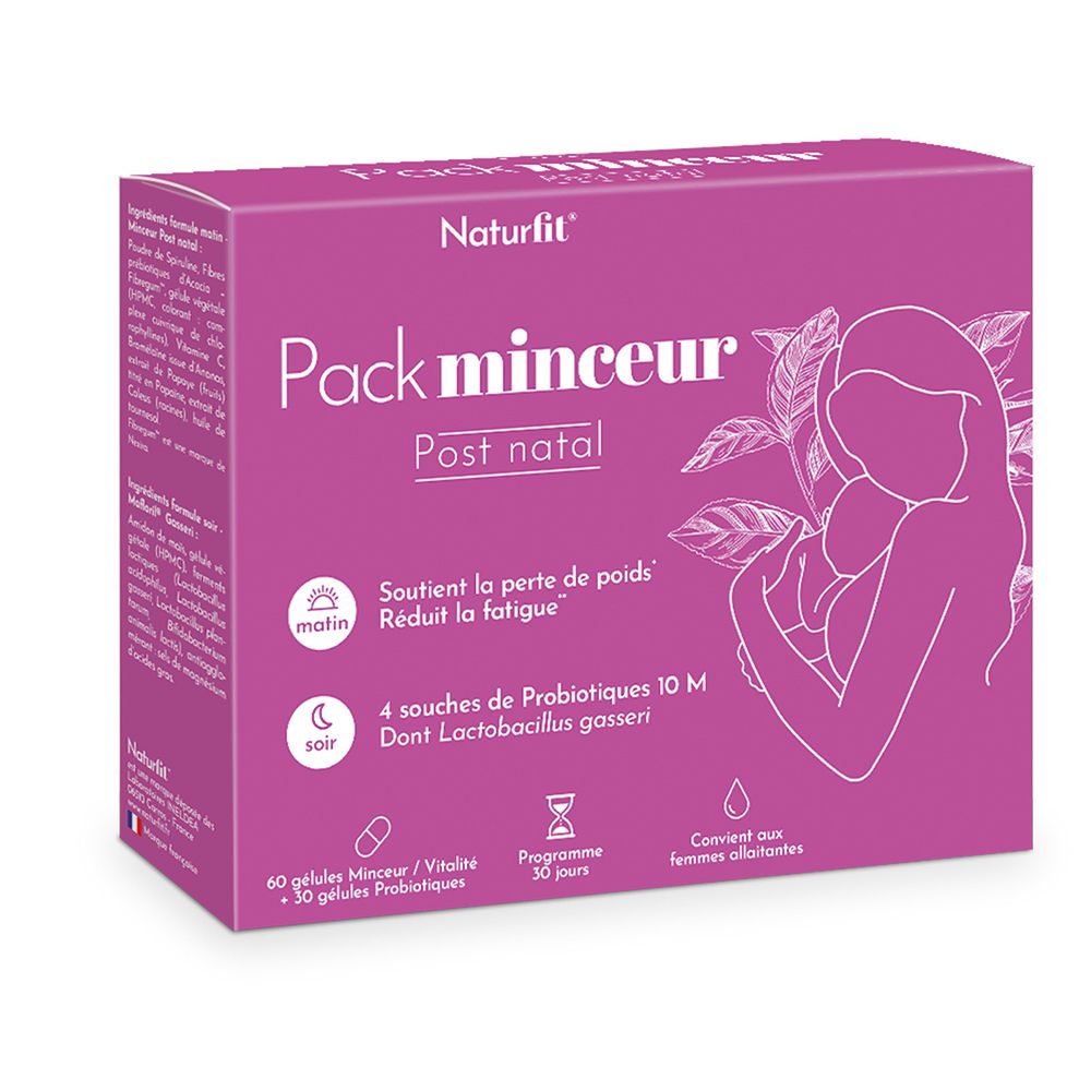Naturfit Pack Minceur Post Natal