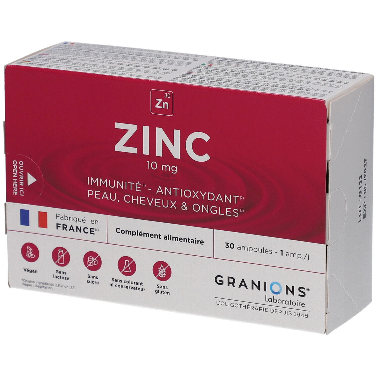 GRANIONS Zinc