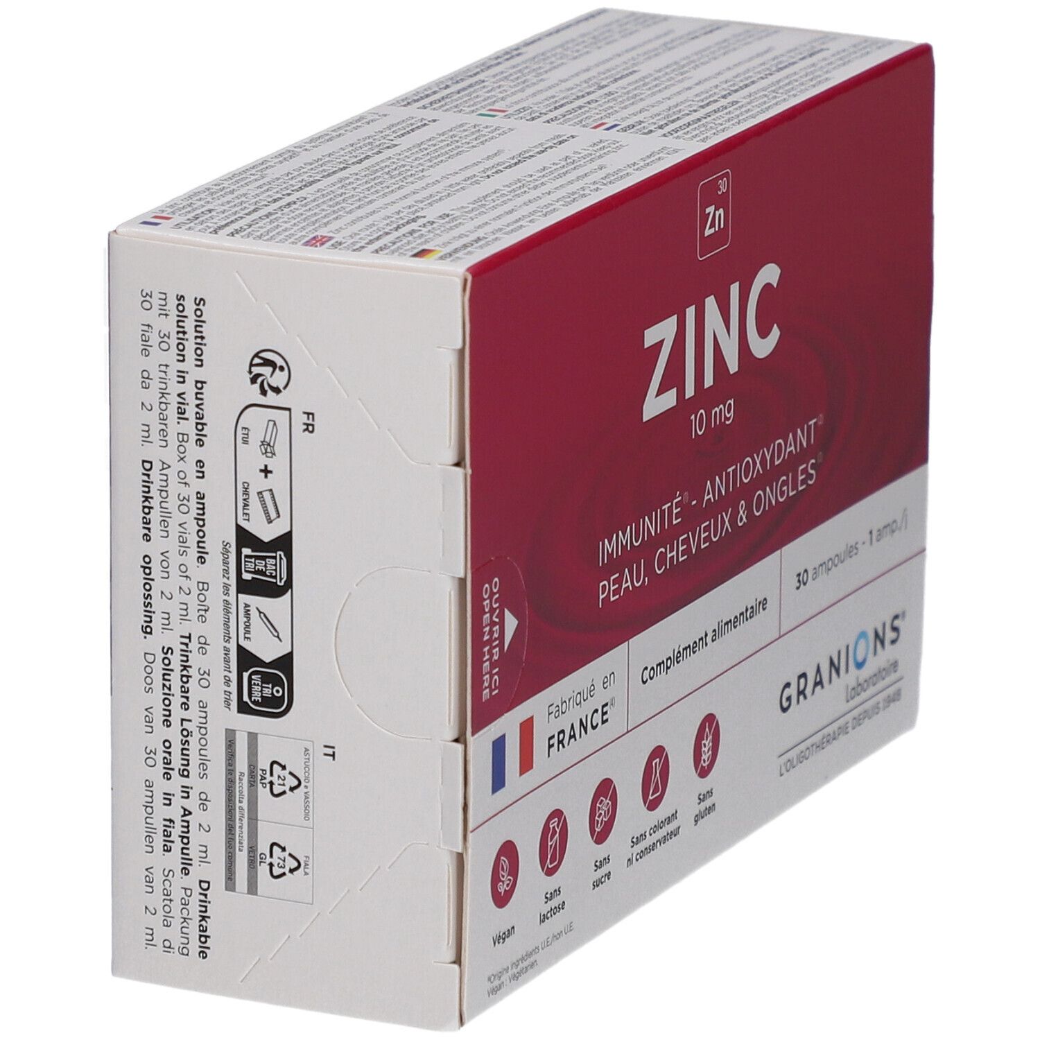 GRANIONS Zinc