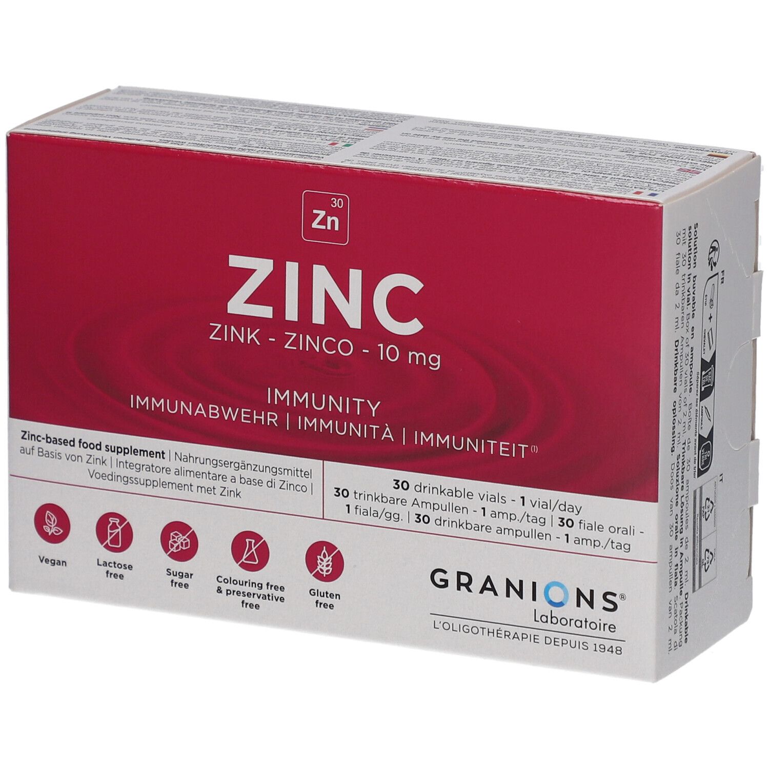 GRANIONS Zinc