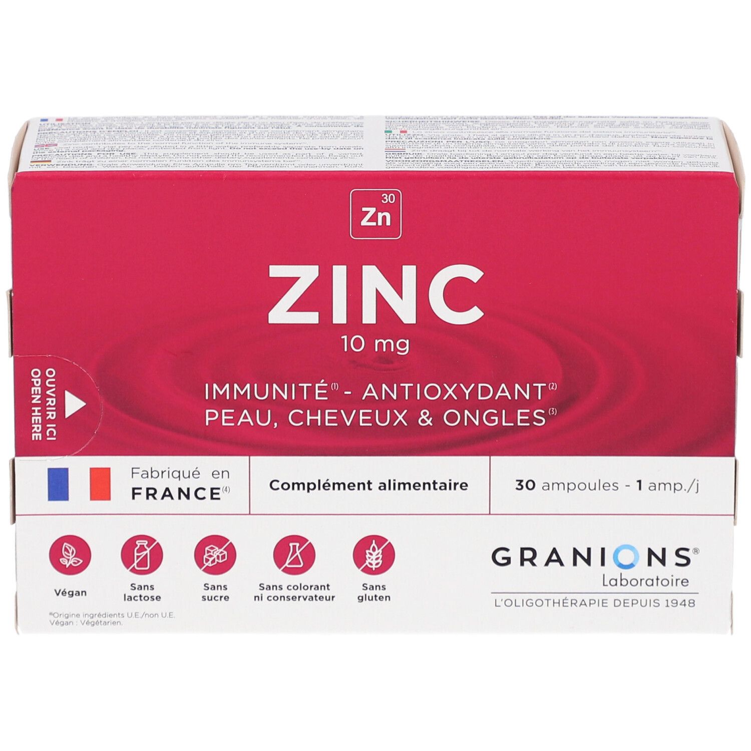 GRANIONS Zinc