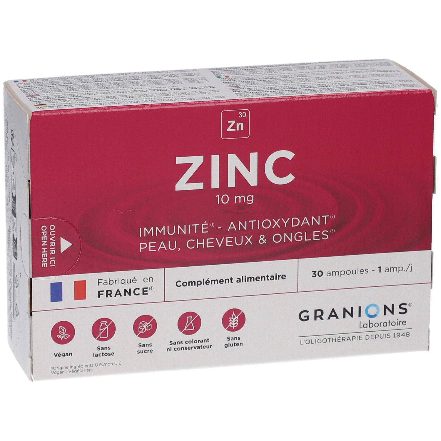 GRANIONS Zinc