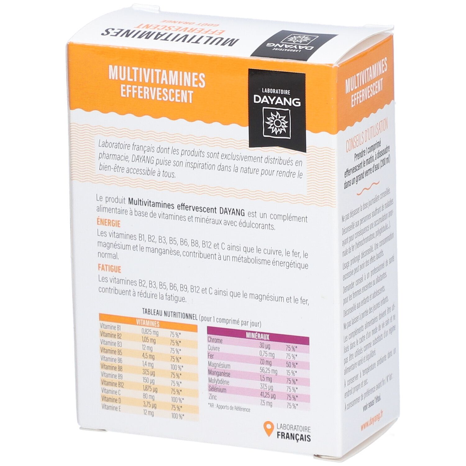 DAYANG Multivitamines effervescent