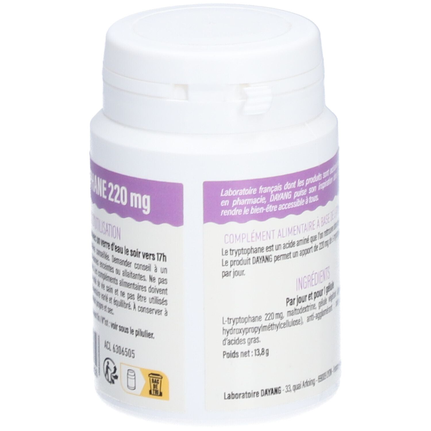DAYANG L-tryptophane 220 mg
