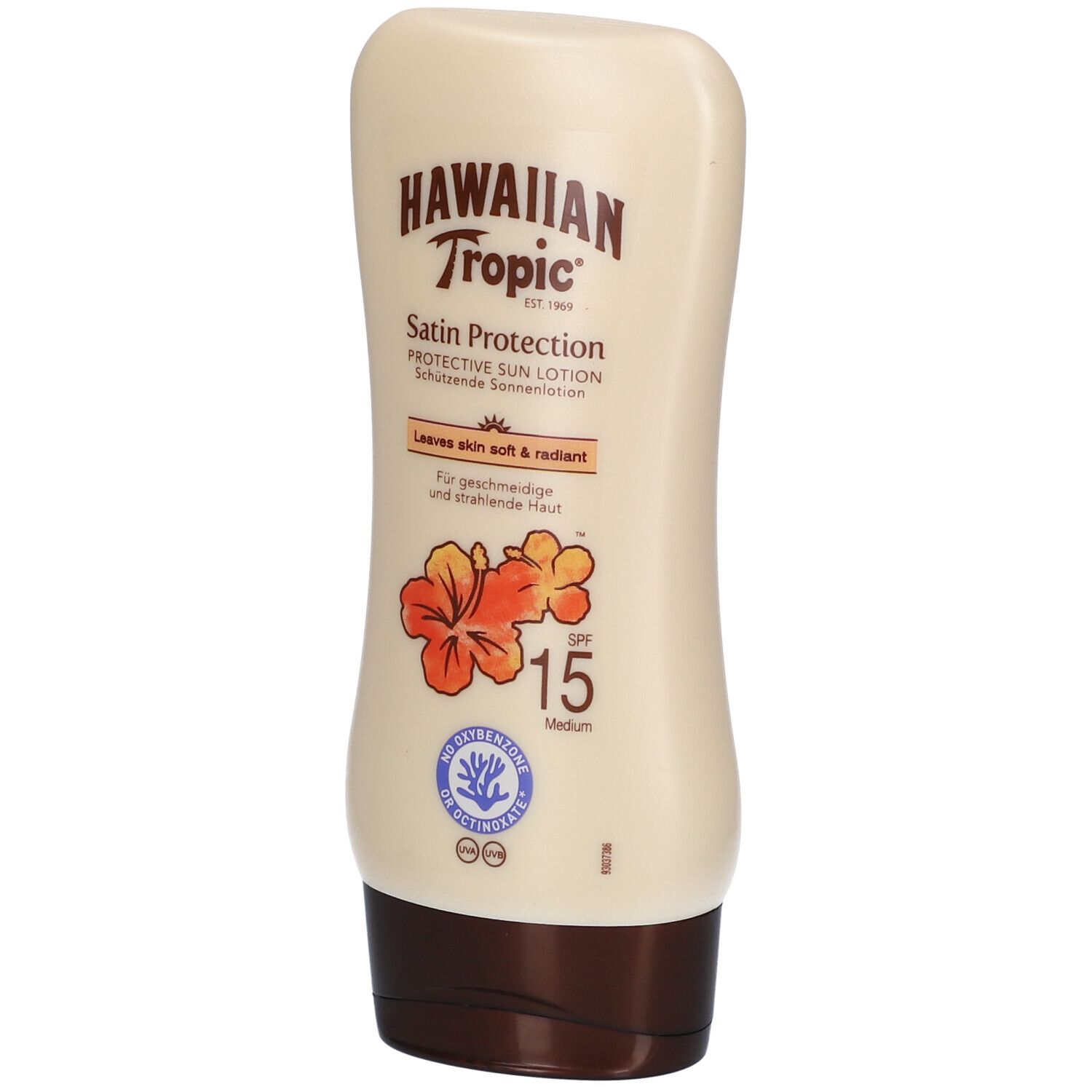 Hawaiian Tropic Satin Protection Sonnencreme LSF 30 – Leichte Textur, Frischer Duft, 180 Ml