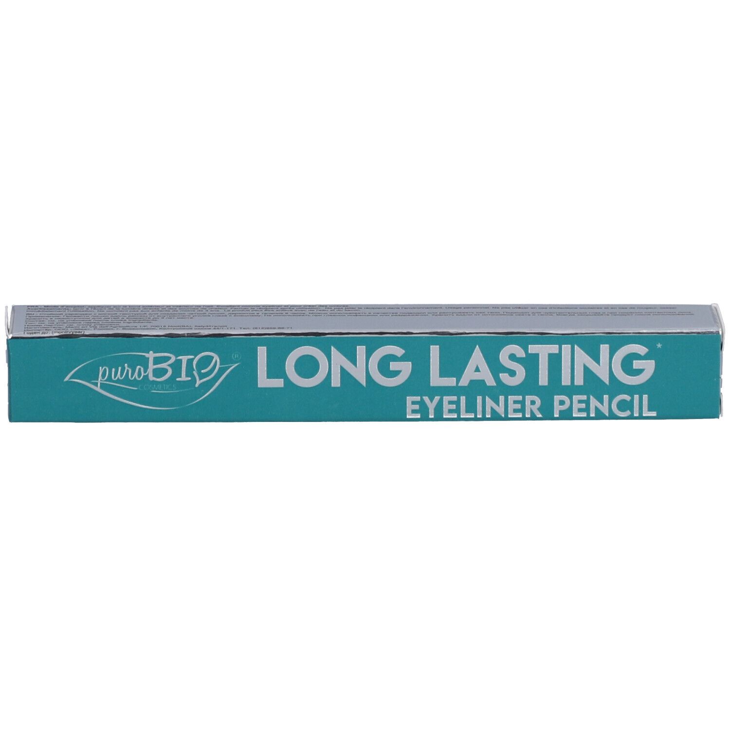 Emballage. Inscription : Long Lasting Eyeliner Pencil.