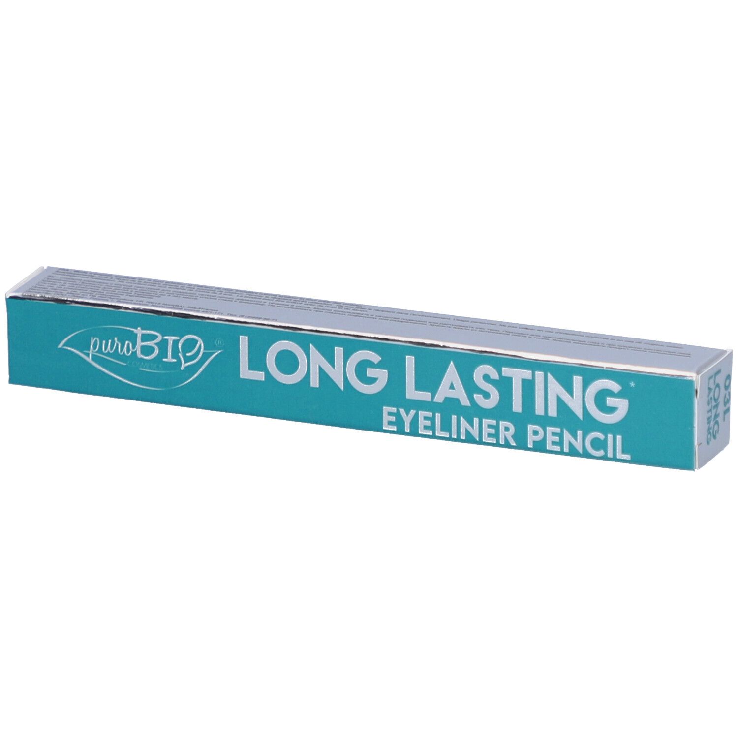 Emballage. Inscription : Long Lasting Eyeliner Pencil.