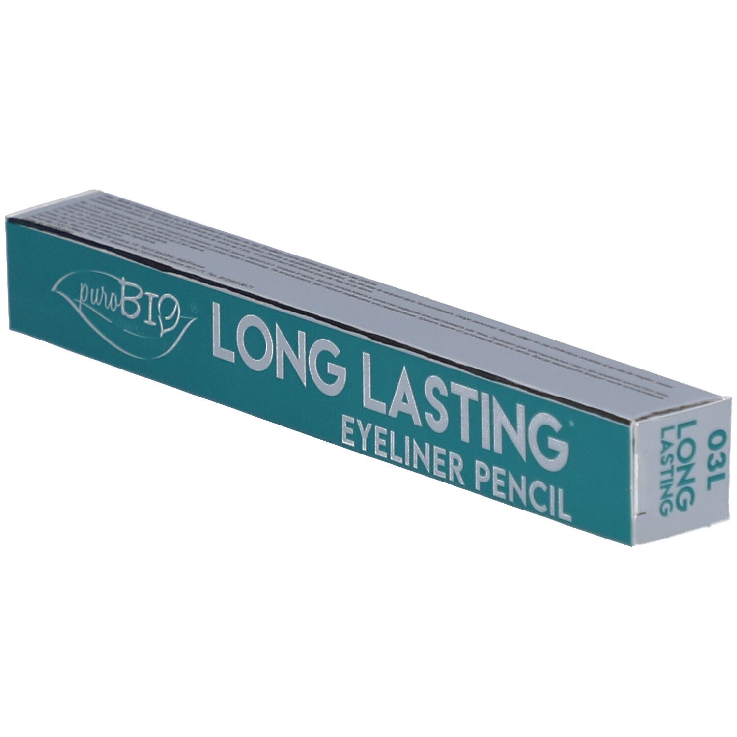 Emballage. Inscription : Long Lasting Eyeliner Pencil, 03L.
