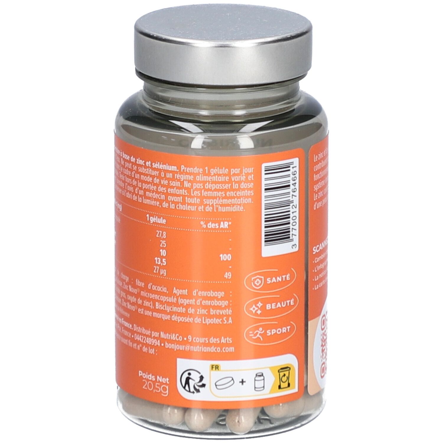 NUTRI&CO Zinc bisglycinate