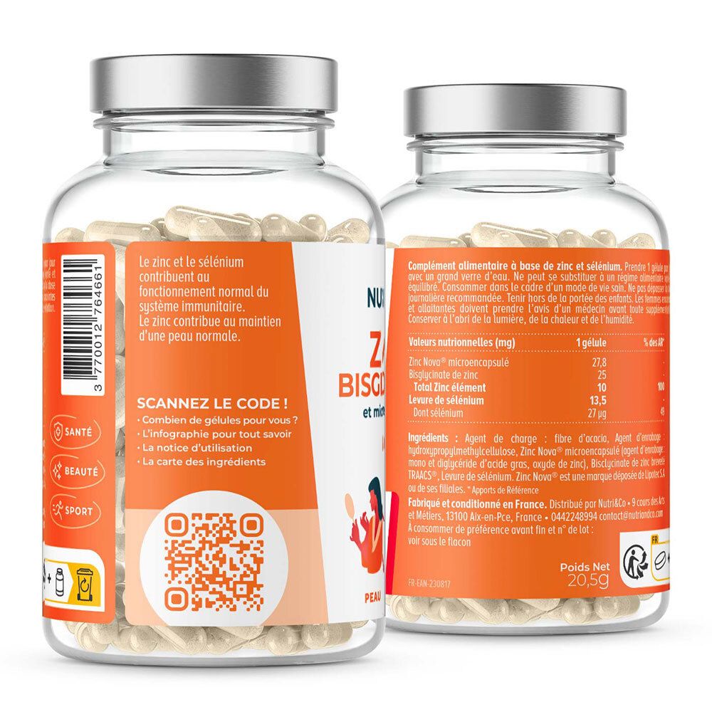 NUTRI&CO Zinc bisglycinate