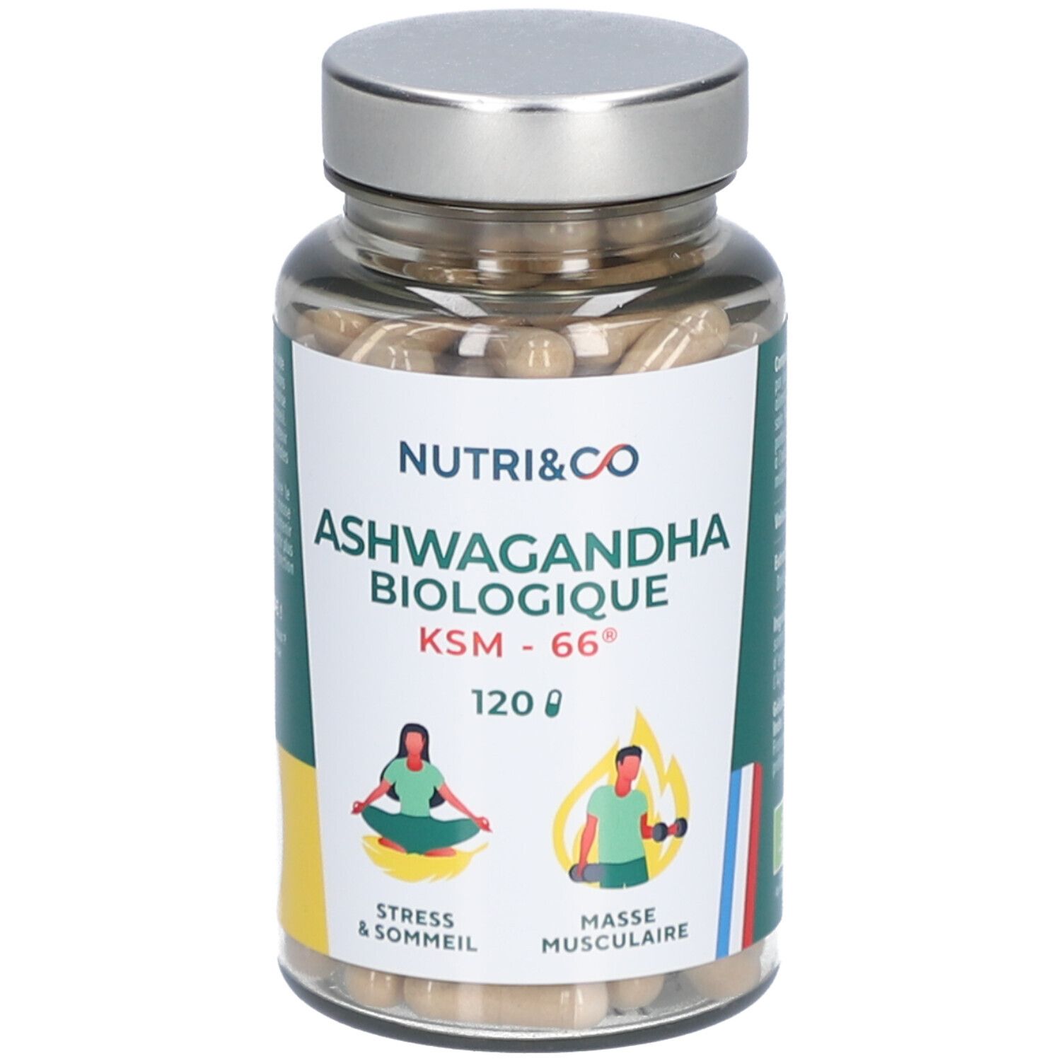 NUTRI&CO Ashwagandha Biologique Gélules