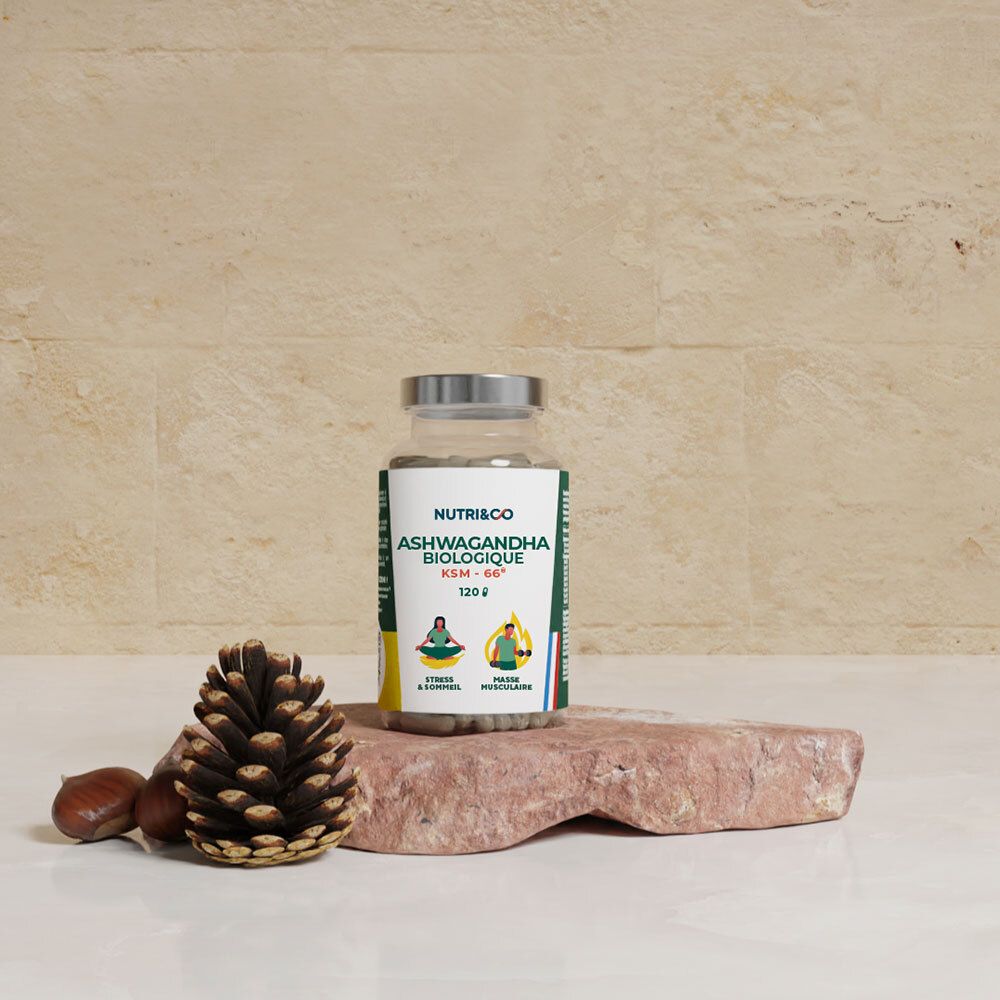 NUTRI&CO Ashwagandha Biologique Gélules