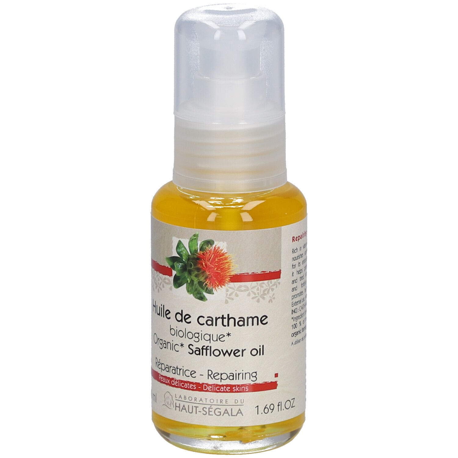 Laboratoire du Haut-Ségala Huile végétale de carthame Bio