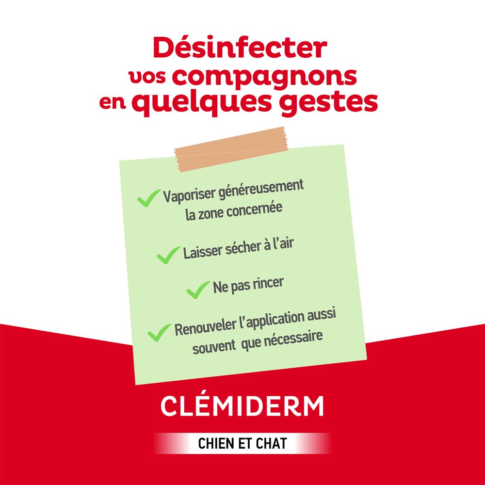 Clément Thékan Clémiderm Hydrogel Spray