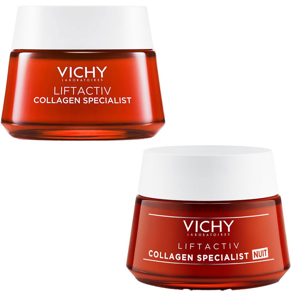 VICHY Liftactiv Collagen Specialist Crème de jour + VICHY LiftActiv Collagen Specialist Nuit