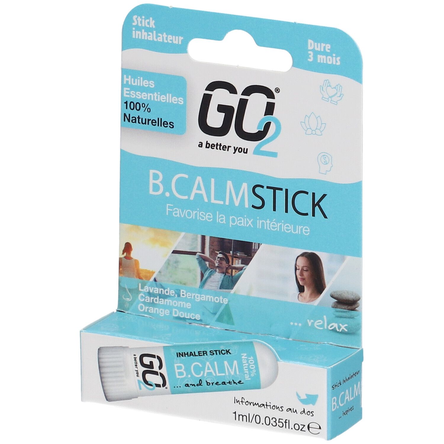 GO2® Stick inhalateur B.Calm