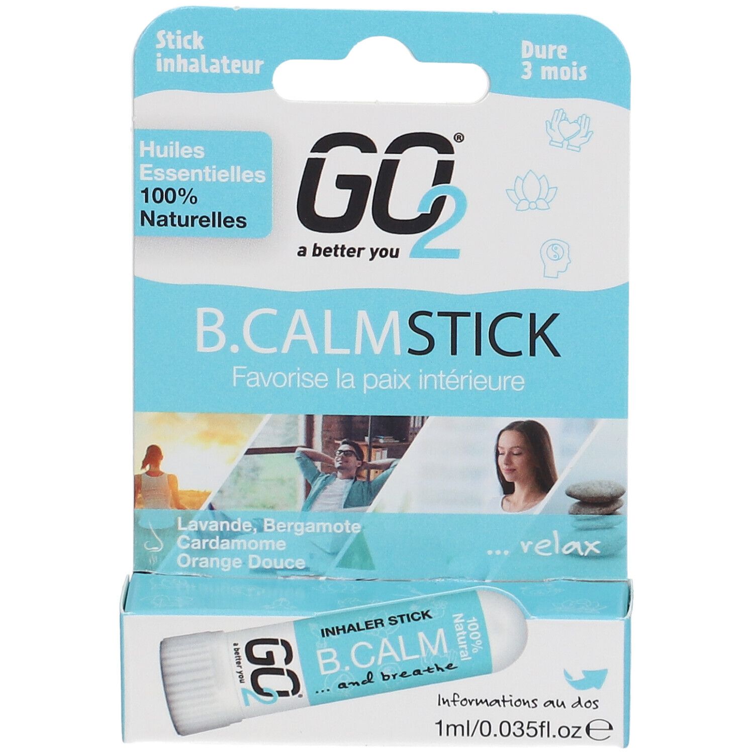 GO2® Stick inhalateur B.Calm