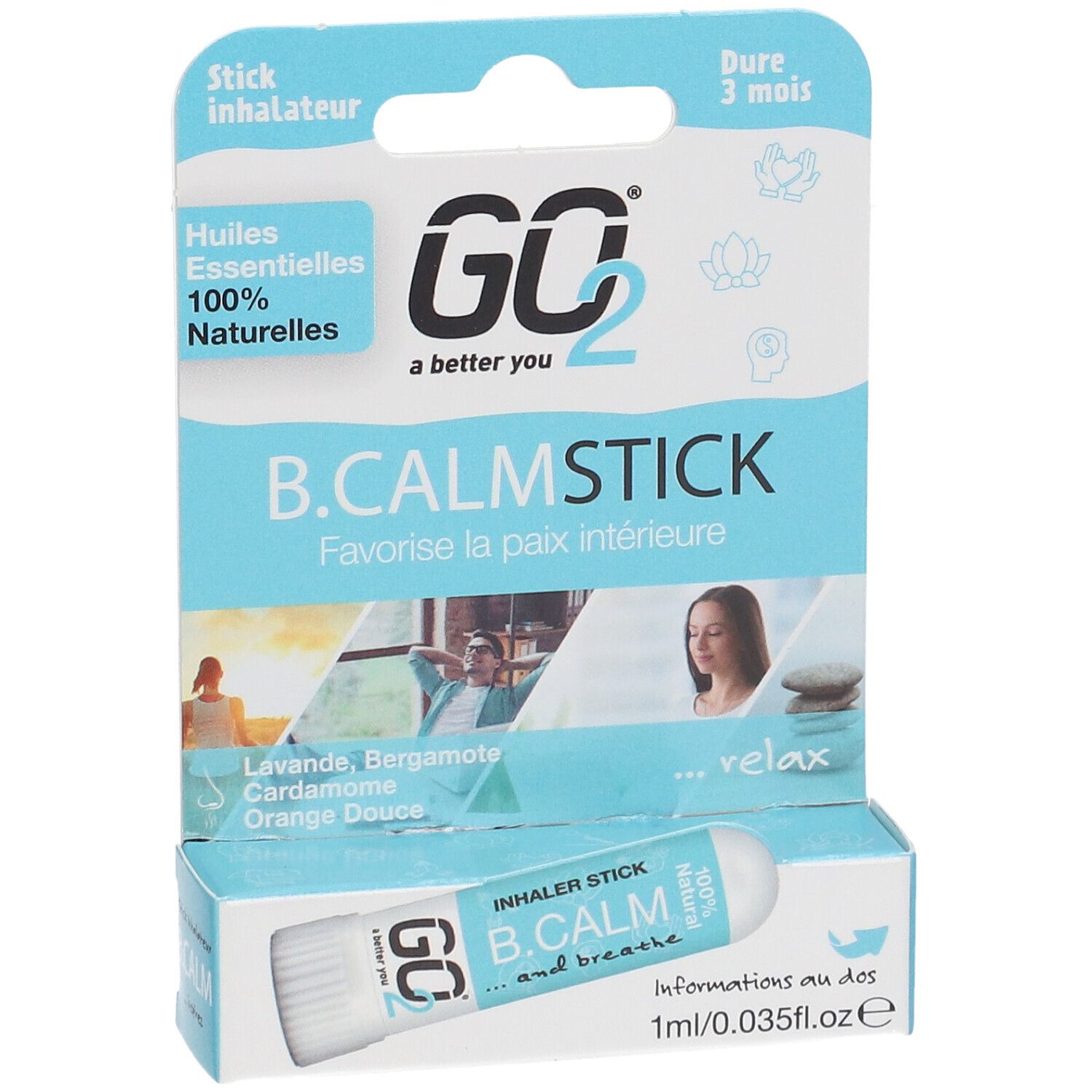 GO2® Stick inhalateur B.Calm