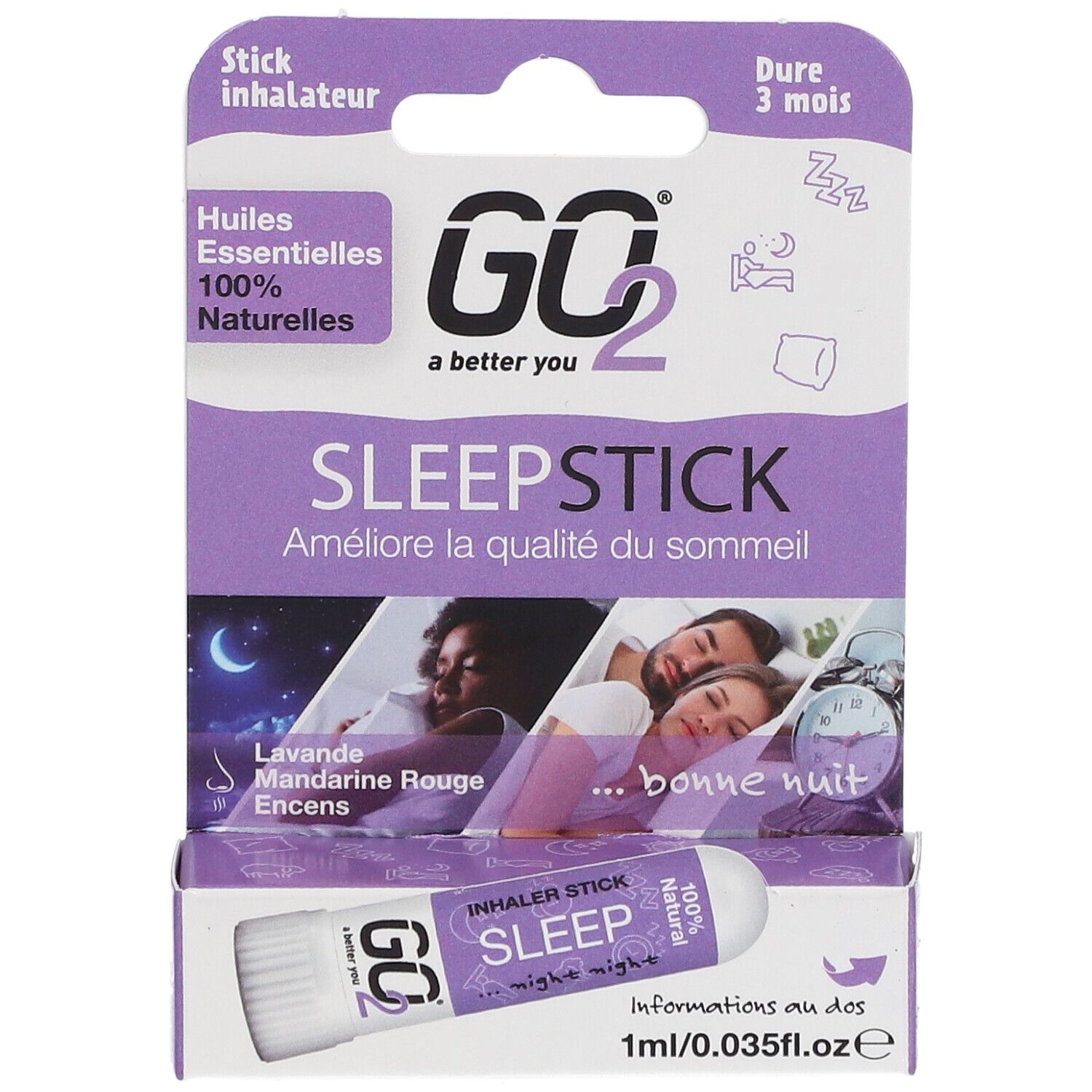 GO2® Stick inhalateur Sleep