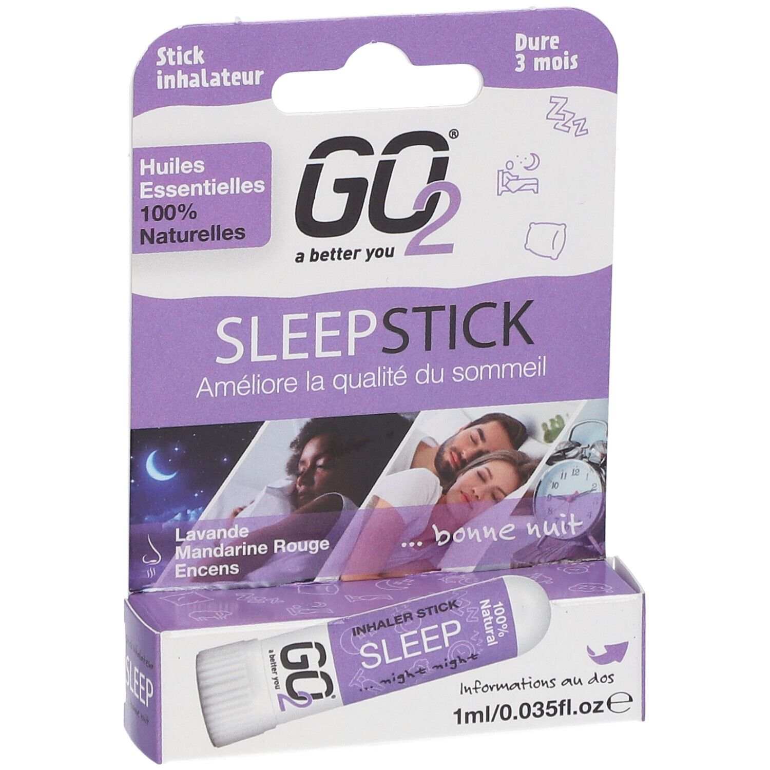 GO2® Stick inhalateur Sleep