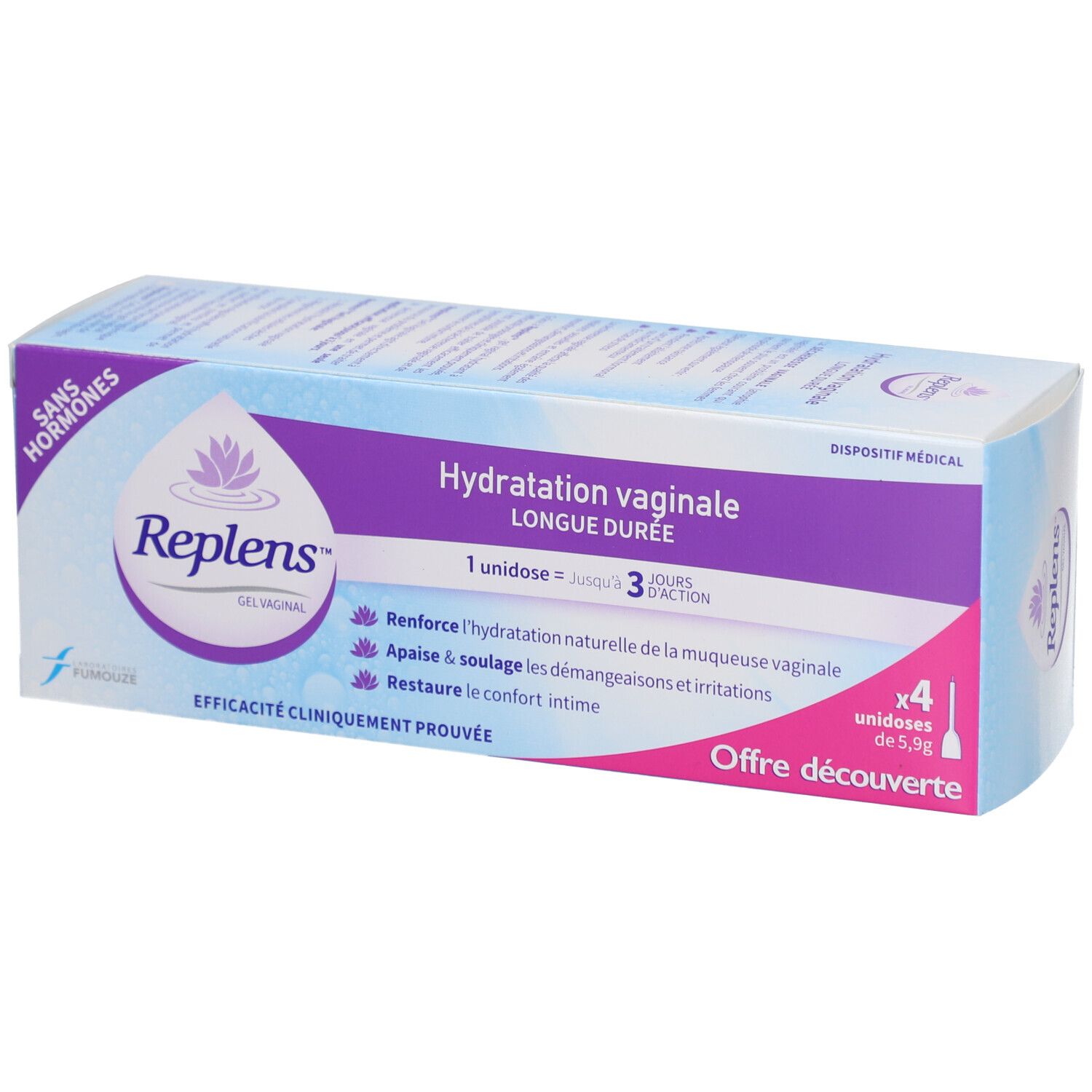 Replens Gel Vaginal Unidose