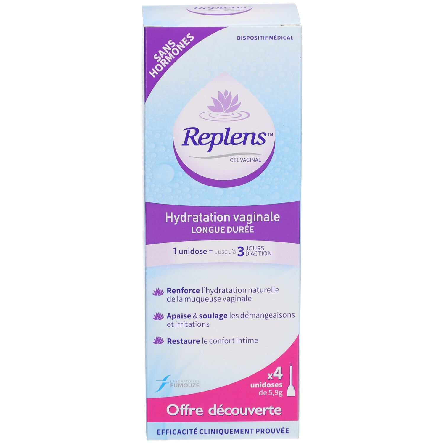 Replens Gel Vaginal Unidose