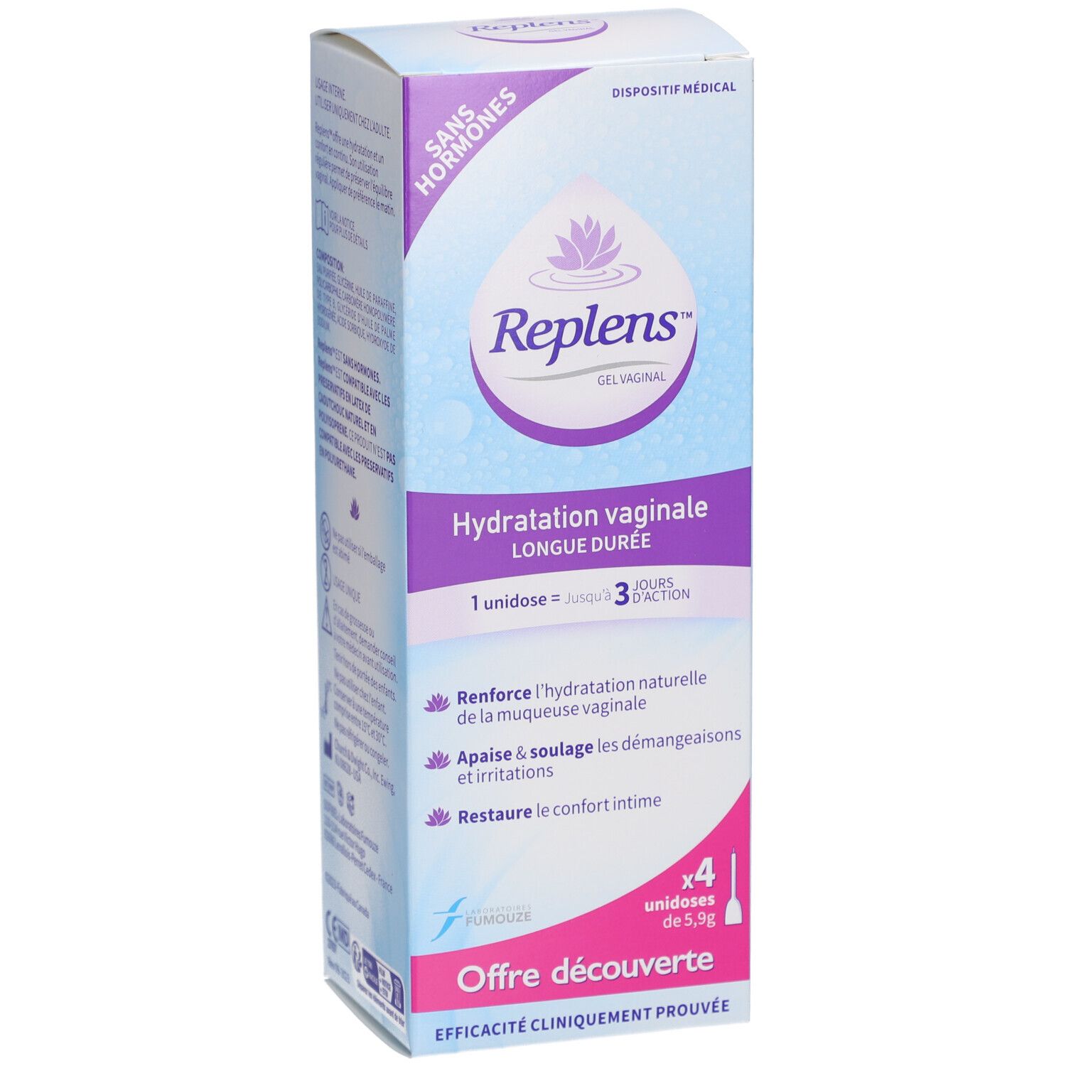 Replens Gel Vaginal Unidose