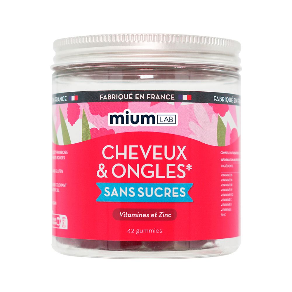 Mium Lab Gummies Cheveux et Ongles